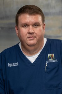 Brian Hallman Assistant Clinical Manager/Dr. Fairburn Surgical Assistant